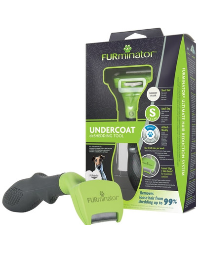 FURMINATOR vyčesávacie hrabadlo pre krátkosrstých psov - S