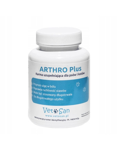 VETOSAN ARTHRO Plus na kĺby pre psov a mačky 60 tabl.
