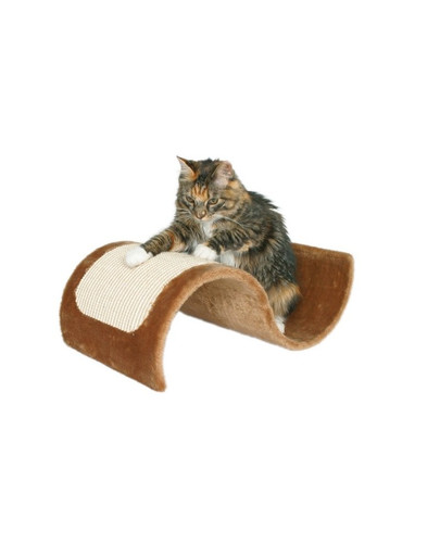 TRIXIE Škrabadlo"Wavy" hnedé 29 × 18 × 50 cm