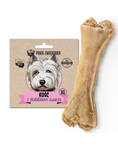 PAKA ZWIERZAKA Kosť s prídavkom hovädzieho bachora XL 17 cm