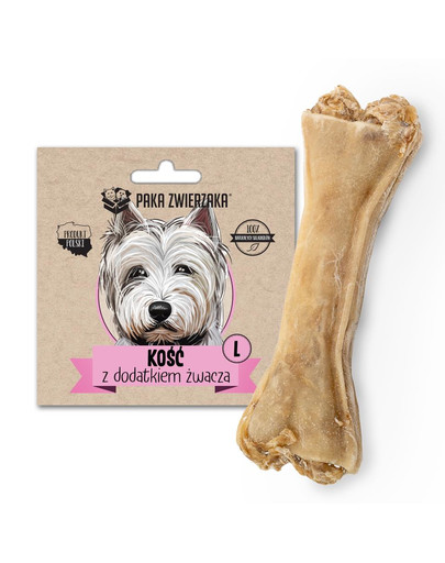 PAKA ZWIERZAKA Kosť s prídavkom hovädzieho bachora L 13,5 cm