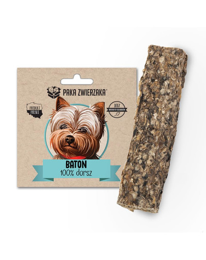 PAKA ZWIERZAKA Tyčinka pre psov  treska 28 g