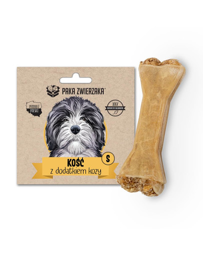 PAKA ZWIERZAKA Kosť s prídavkom kozieho mäsa, S 10 cm