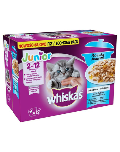 Whiskas Junior  v omáčke 12 x 85g