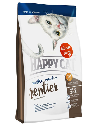 HAPPY CAT Sensitive Grainfree Renifer 4 kg