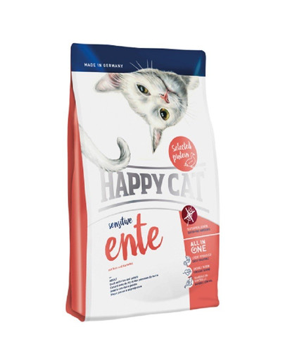 HAPPY CAT Sensitive kačica 4 kg