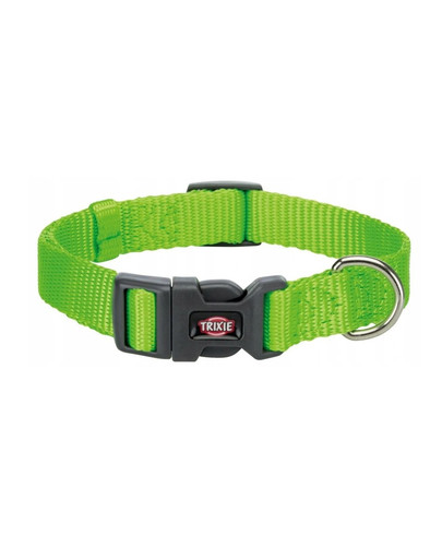 TRIXIE Obojok Premium, M–L: 35–55 cm/20 mm, svetlozelený