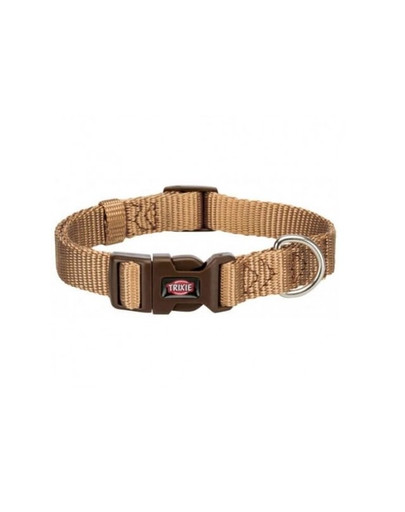 TRIXIE Obojok Premium, XS–S: 22–35 cm/10 mm, béžový