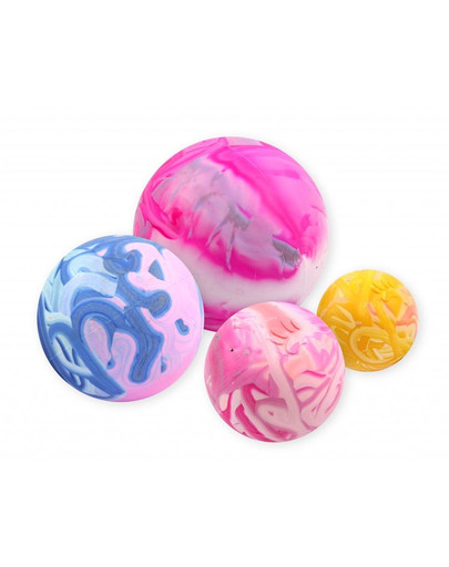 PET NOVA DOG LIFE STYLE Plná guľa, plávajúca, 6 cm, viacfarebná, vanilková aróma
