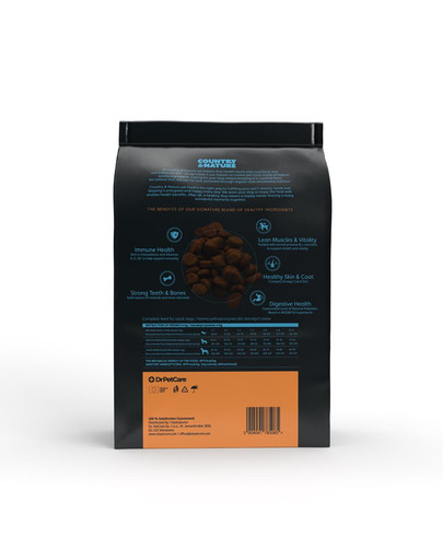 COUNTRY&NATURE Granule pre psov s bielymi morskými rybami 3 kg