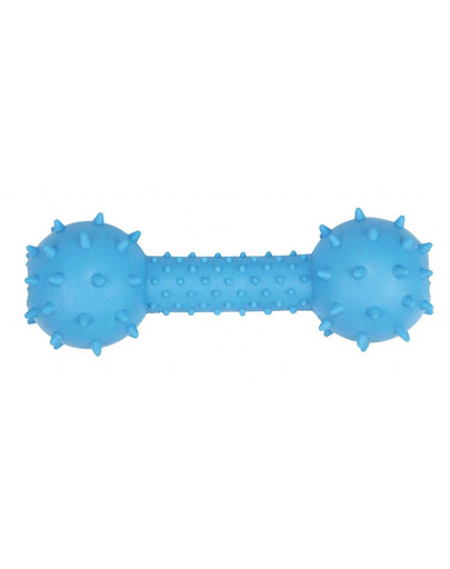 PET NOVA DOG LIFE STYLE hračka so zvončekom 14cm, modrá, vôňa hovädzieho mäsa