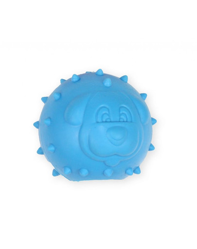 PET NOVA DOG LIFE STYLE Loptička s pamlskami, 6,5 cm, modrá, mätová vôňa