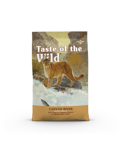 TASTE OF THE WILD Canyon River 6,6 kg pstruh a údený losos