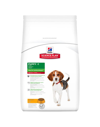 HILL'S Science Plan Puppy Healthy Development Medium Chicken 12 kg