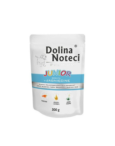 DOLINA NOTECI Premium Junior bohatá na jahňacie 300g