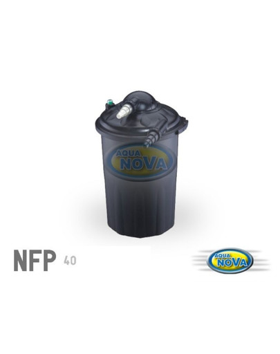 AQUA NOVA Tlakový filter 40L, Lampa UV 24W, 20000L