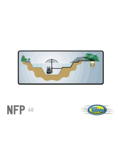 AQUA NOVA Tlakový filter 40L, Lampa UV 24W, 20000L