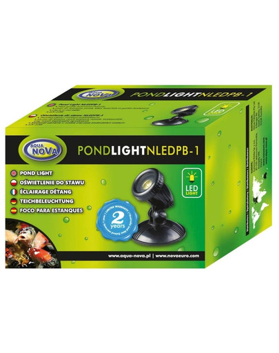 AQUA NOVA jazierkové osvetlenie NLED-PB1 1W