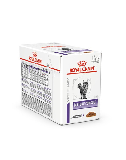 ROYAL CANIN Veterinary Health Nutrition Cat Mature Consult 12x85g