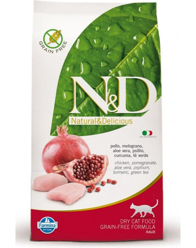 N&D GF cat Chicken & Pomegranate 1,5 kg