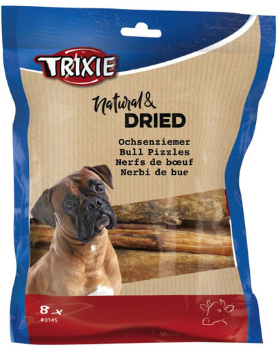 TRIXIE Sušený hovädzí penis 12 cm 8 szt