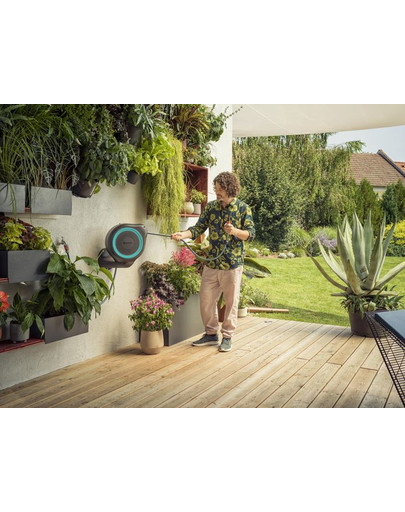 GARDENA Nástenný hadicový navijak RollUp M