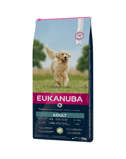 EUKANUBA Adult Large Breeds Lamb & Rice 12 kg