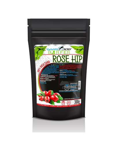 GAME DOG Barfer Rose hip Doplnok stravy pre psov z ruže šípkovej  300 g