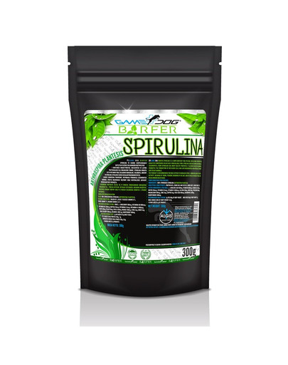 GAME DOG Barfer Spirulina Doplnok stravy pre psov a mačky 300 g
