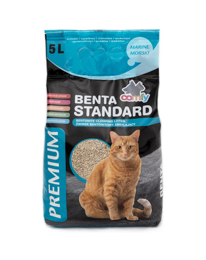 COMFY Stelivo Benta standard bentonitové stelivo 5l tyrkysové