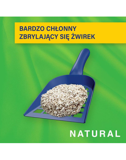 CATSAN Natural hrudkujúca podstielka pre mačky 8l