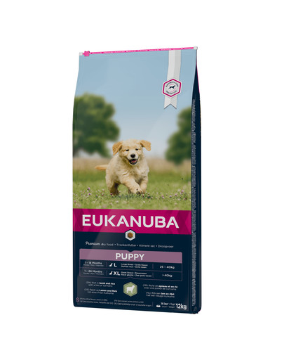 EUKANUBA Puppy All Breeds Lamb & Rice 12 kg