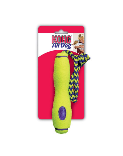KONG Airdog Fetch Stick with Rope L Tyč na hádzanie pre