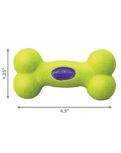 KONG Airdog Squeaker Bone S hryzátko pre psa