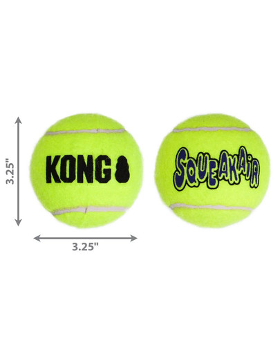 KONG SqueakAir Ball L 2 ks lopta tenisová pre psa