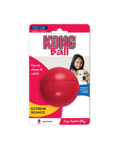 KONG Ball M/L lopta pre psa