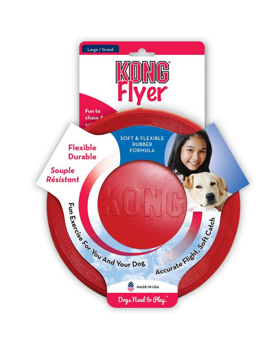 KONG Flyer Frisbee L pre psa 23 cm