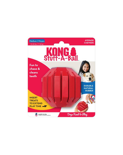 KONG Stuff-A-Ball M 8 cm hryzátko na maškrty pre psa