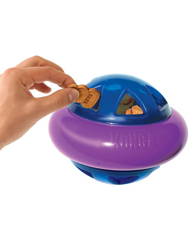 KONG Hopz Ball S hračka na maškrty pre psa