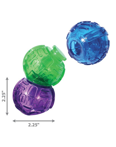 KONG Lock-It 3-pk S Trojitá hračka pre psa