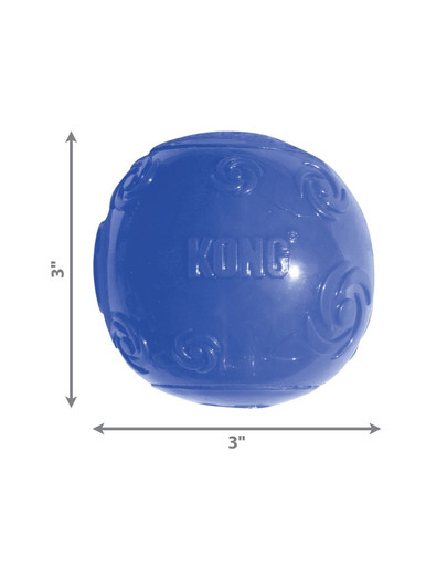 KONG Squeezz Ball L lopta pre psa so zvukom
