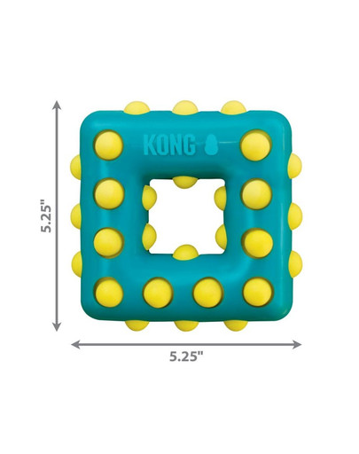 KONG Dotz Square L hryzátko pre psa