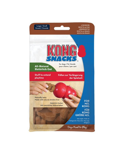 KONG Snacks Liver L sušienky pre psa s príchuťou pečene 312