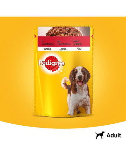 PEDIGREE hovädzie v želé 100g