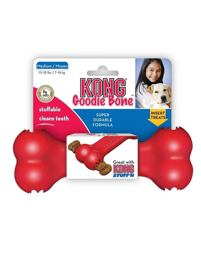 KONG Hračka kong goodie bone medium 18 cm