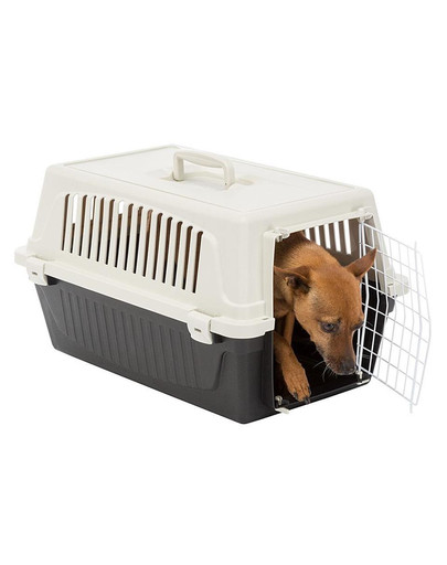 FERPLAST Atlas 20 EL Nero Prepravka 37x58x32 cm čierno-sivá