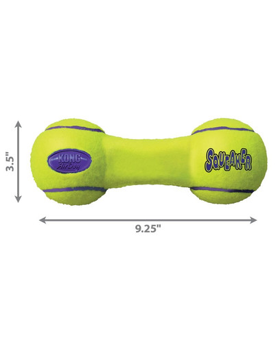 KONG Airdog Squeaker Dumbbell L hryzátko pre psa