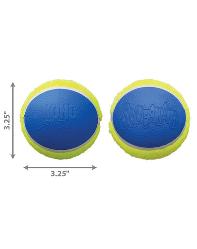KONG SqueakAir Ultra Balls L 2 ks lopta pre psa
