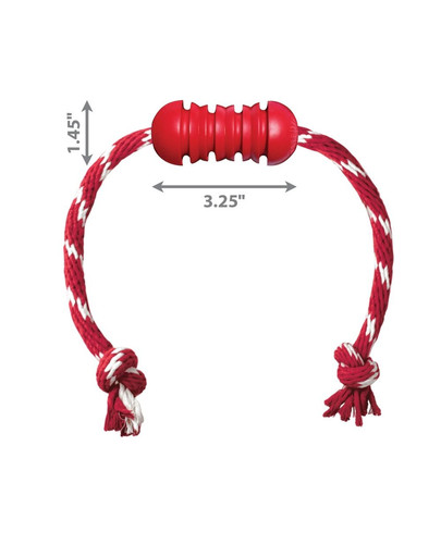 KONG Dental with Rope S hračka pre psa