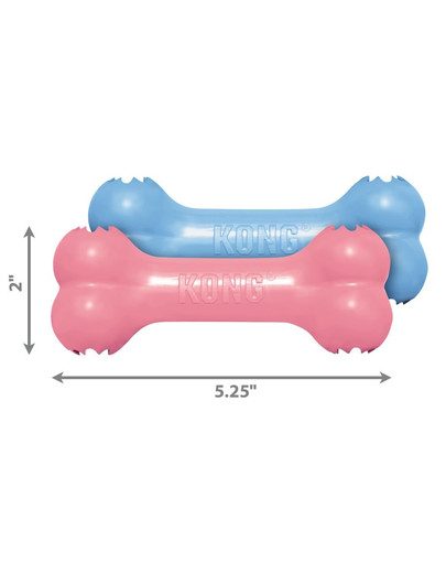 KONG Puppy Goodie Bone S hryzátko pre šteniatka na maškrty